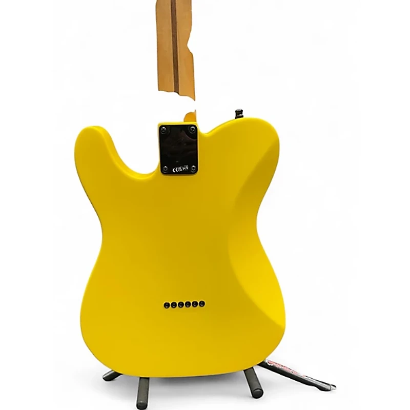 Used 2024 Fender Player II Advanced Telecaster Ferrari Yellow Solid Body Electric Guitar