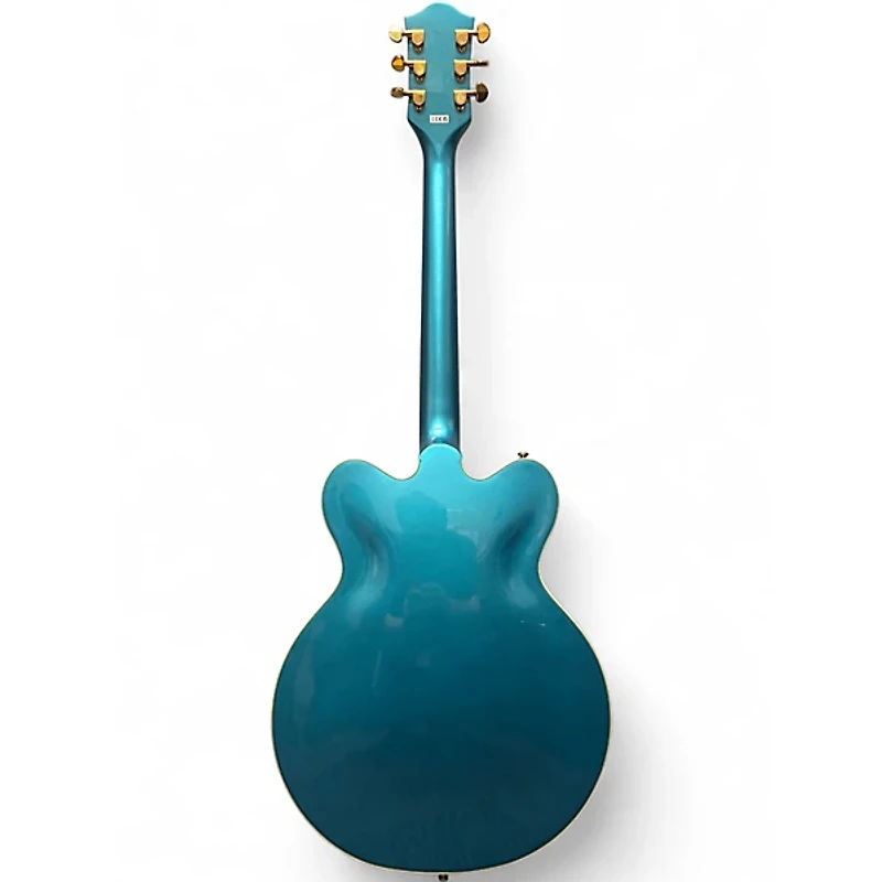 Used Gretsch Guitars CAT CB 3PU Blue Hollow Body Electric Guitar