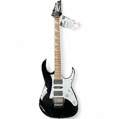 Used Ibanez rg350EX Black Solid Body Electric Guitar