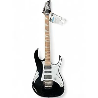 Used Ibanez rg350EX Black Solid Body Electric Guitar