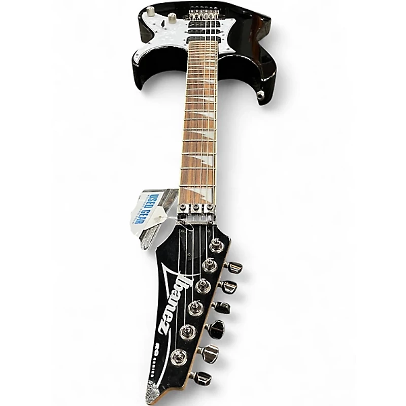 Used Ibanez rg350EX Black Solid Body Electric Guitar