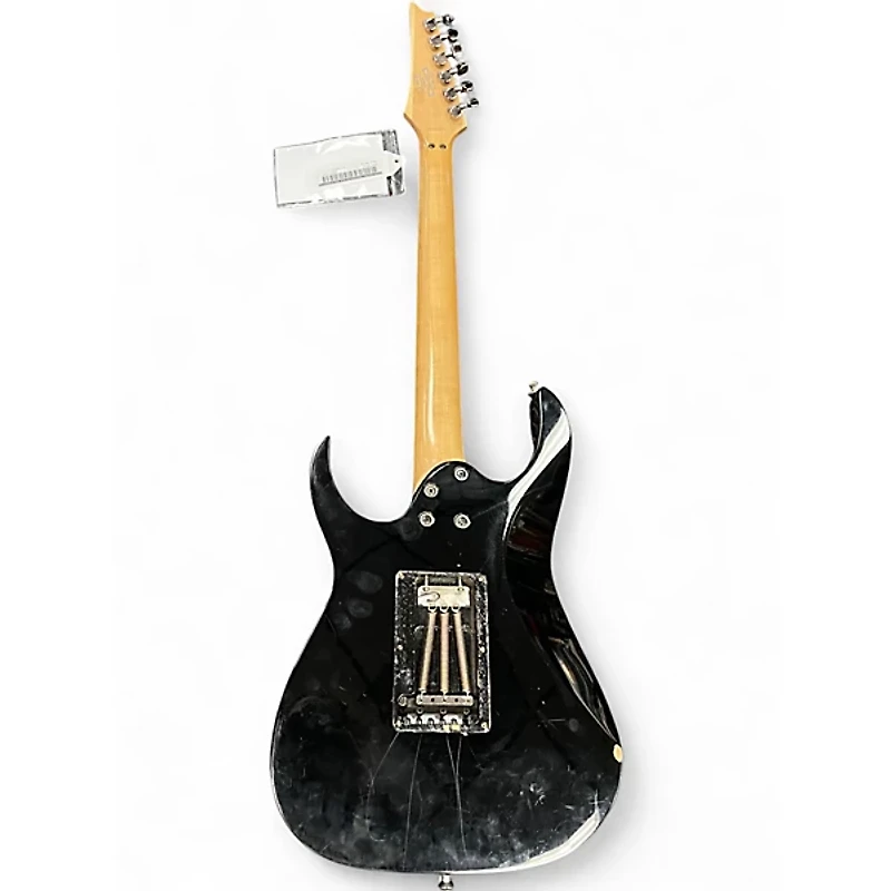Used Ibanez rg350EX Black Solid Body Electric Guitar