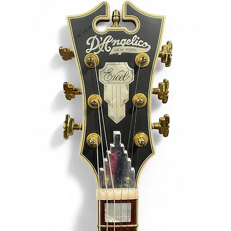 Used D'Angelico EX-SS Blue Hollow Body Electric Guitar