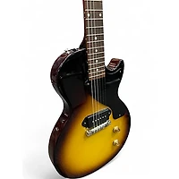 Used Gibson Les Paul Junior 2 Tone Sunburst Solid Body Electric Guitar