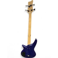 Used Jackson Spectra SBXQ IV Amber Blue Burst Electric Bass Guitar