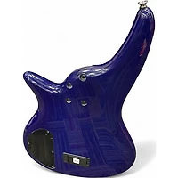 Used Jackson Spectra SBXQ IV Amber Blue Burst Electric Bass Guitar