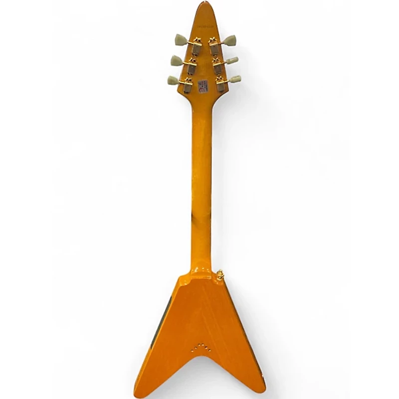 Used Epiphone 1958 Korina Flying V AGED NATURAL Solid Body Electric Guitar