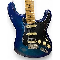 Used Fender Player Stratocaster HSS Plus Top Blue Burst Solid Body Electric Guitar