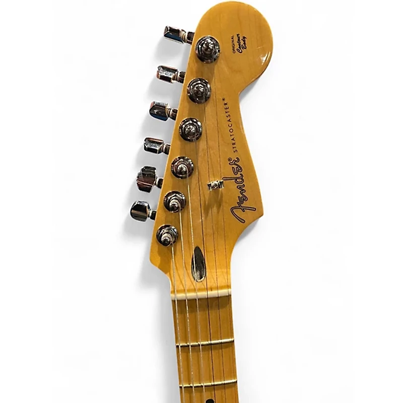 Used Fender Player Stratocaster HSS Plus Top Blue Burst Solid Body Electric Guitar