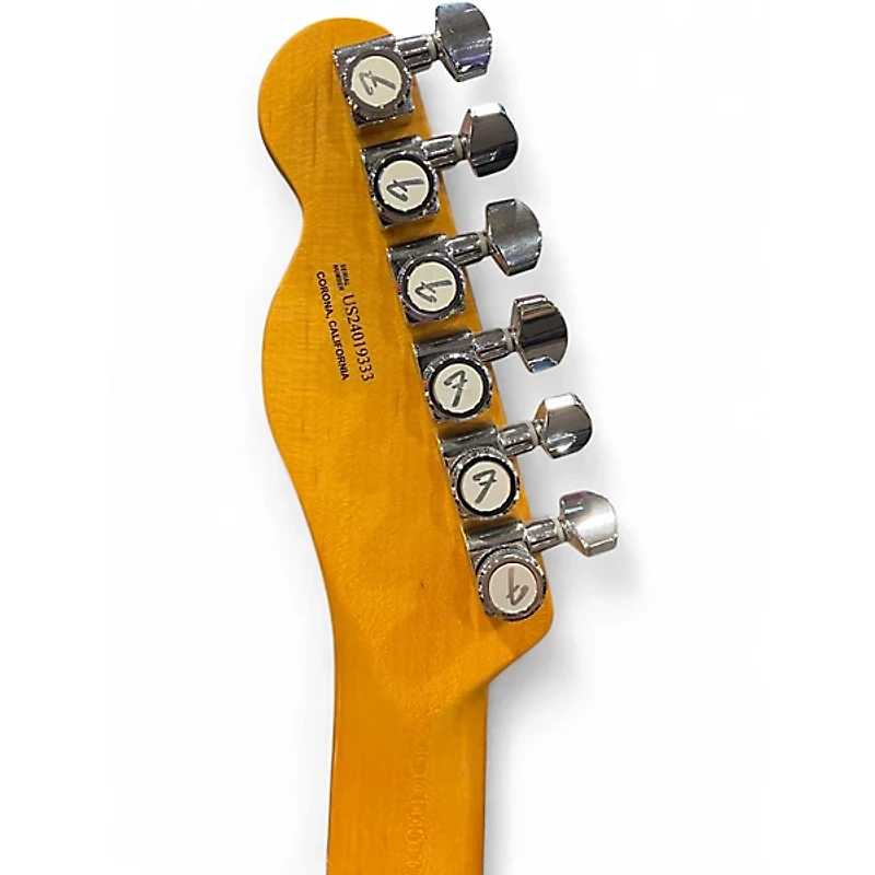 Used Fender American Ultra II Telecaster texas tea Solid Body Electric Guitar