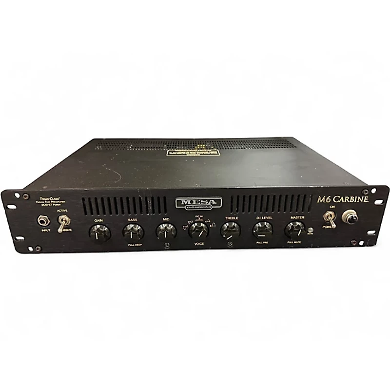 Used MESA/Boogie M6 Carbine 600W Tube Bass Amp Head
