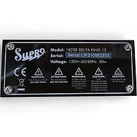 Used Supro 1822R DELTA KING 12 Tube Guitar Combo Amp