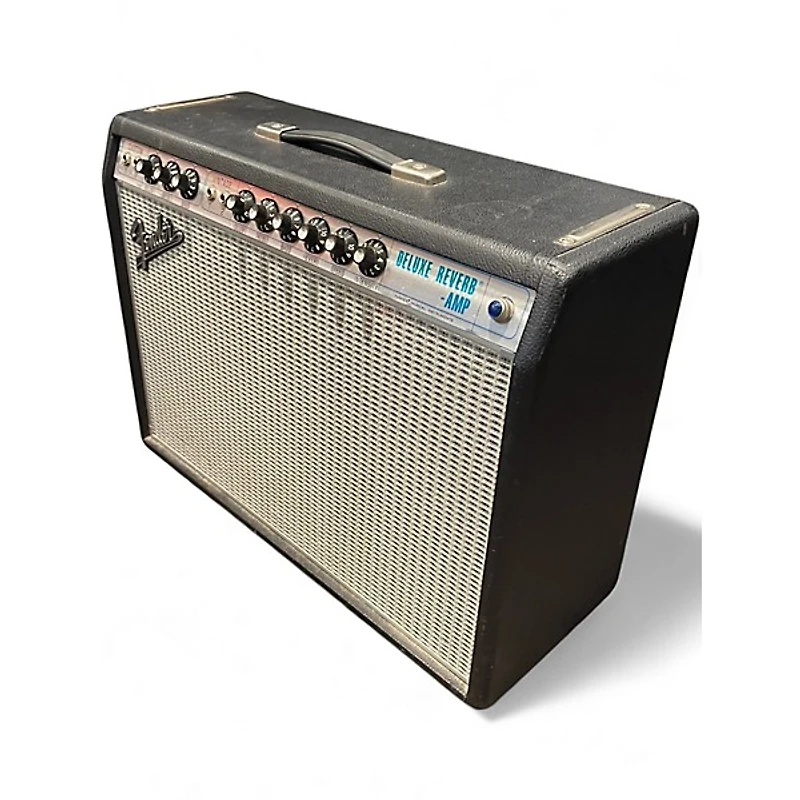 Used Fender 1968 Custom Deluxe Reverb 22W 1x12 Tube Guitar Combo Amp