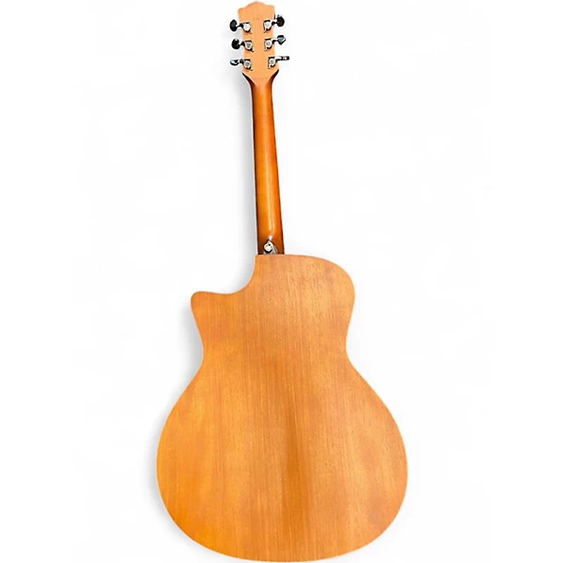 Used Luna GYP TAT MAH GC Mahogany Acoustic Electric Guitar