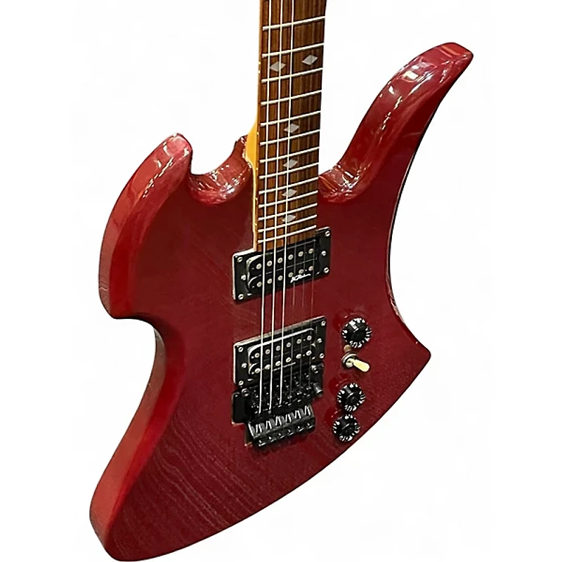 Used B.C. Rich NJ Series Mockingbird Red Solid Body Electric Guitar