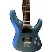 Used Schecter Guitar Research C6 DELUXE Blue Solid Body Electric Guitar