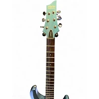Used Schecter Guitar Research C6 DELUXE Blue Solid Body Electric Guitar