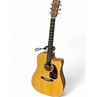 Used Martin DCPA4 Natural Acoustic Electric Guitar