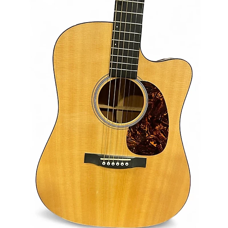 Used Martin DCPA4 Natural Acoustic Electric Guitar