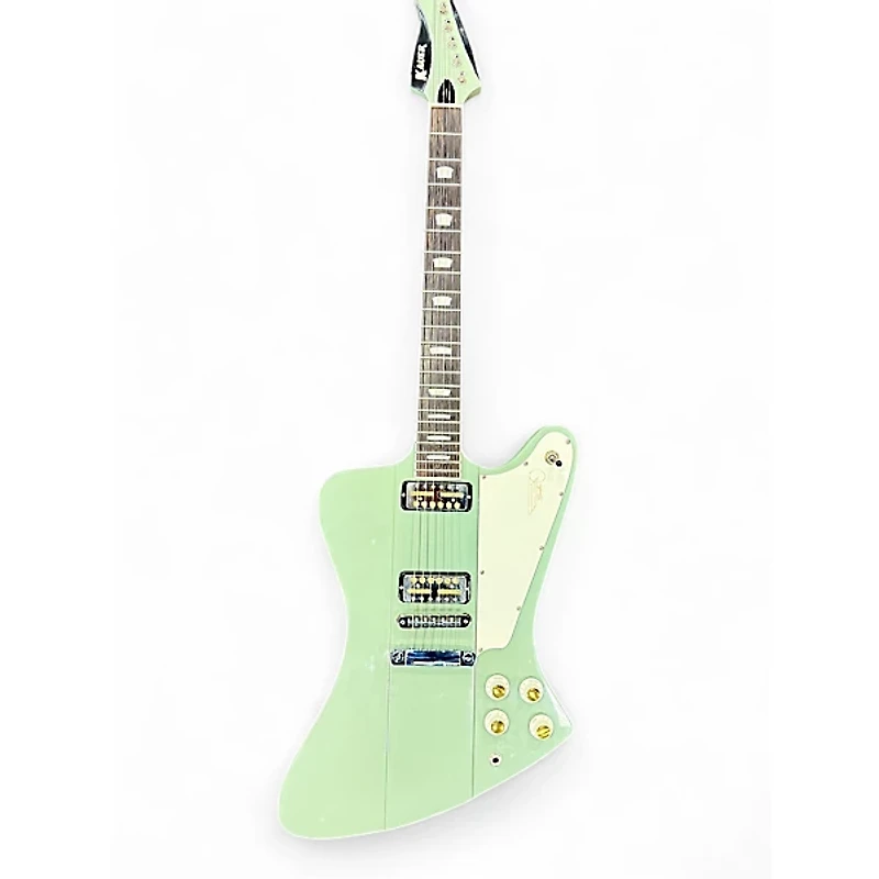 Used Kauer Guitars BANSHEE Mint Green Solid Body Electric Guitar