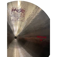 Used Paiste 18in 2002 Medium Crash Cymbal
