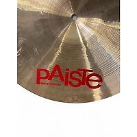 Used Paiste 18in 2002 Medium Crash Cymbal