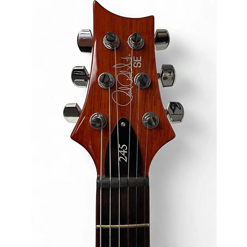 Used PRS 245 SE red Solid Body Electric Guitar