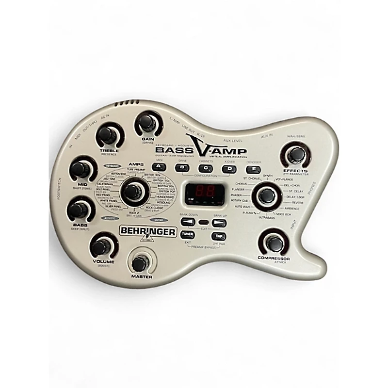 Used Behringer Bass V-AMP Bass Effect Pedal