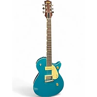 Used Gretsch Guitars G2215-P90 Streamliner Junior Blue Solid Body Electric Guitar