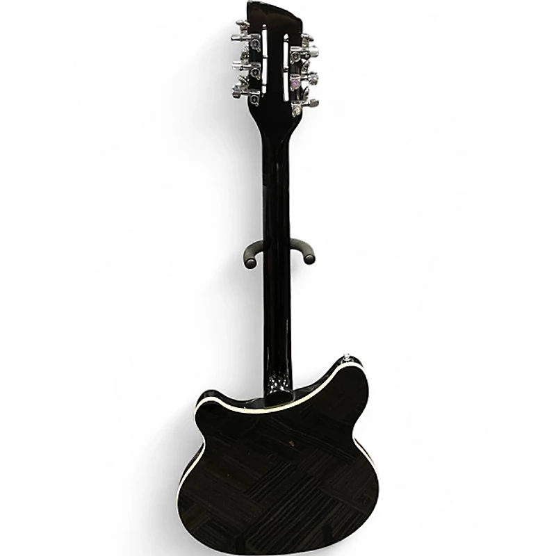 Used Rickenbacker 360/12 Black Hollow Body Electric Guitar