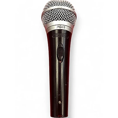 Used Shure PG48XLR Dynamic Microphone