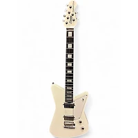 Used Sterling by Music Man Mariposa White Solid Body Electric Guitar