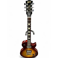 Used Gibson Les Paul Studio 2 Tone Sunburst Solid Body Electric Guitar