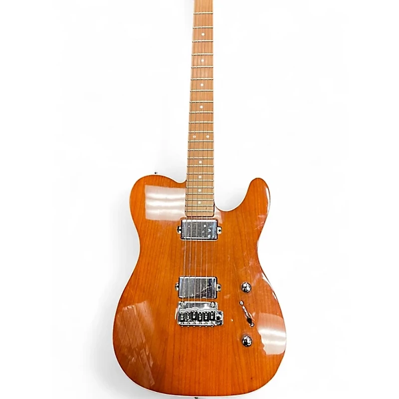 Used Schecter Guitar Research Diamond Series PT Natural Solid Body Electric Guitar