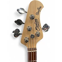 Used Sterling by Music Man StingRay Trans Black Electric Bass Guitar
