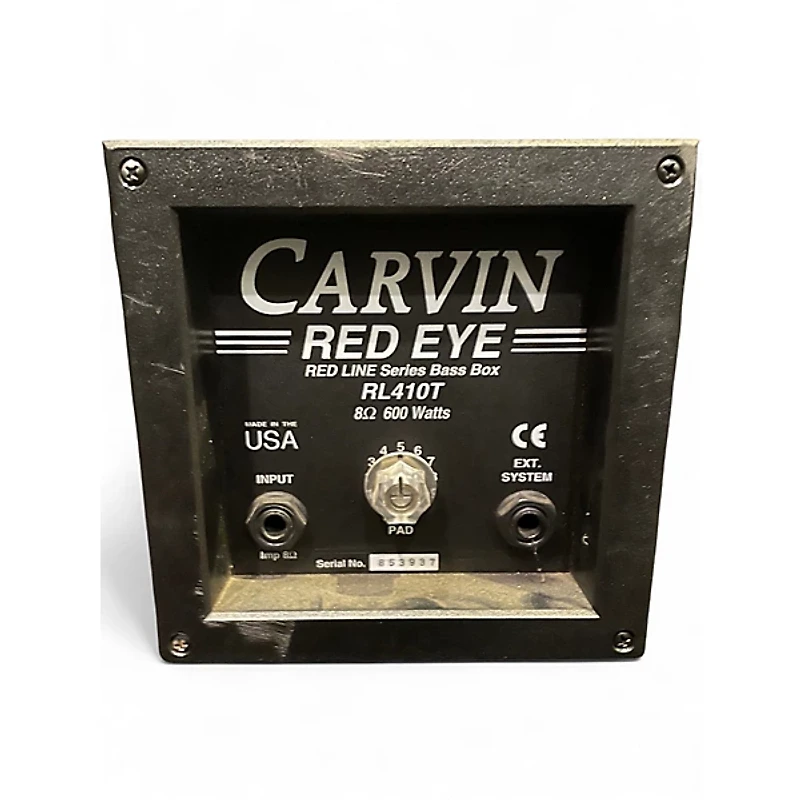 Used Carvin RL410T Bass Cabinet