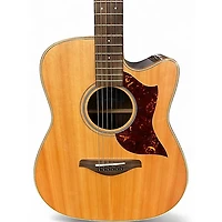 Used Yamaha A1R Natural Acoustic Electric Guitar