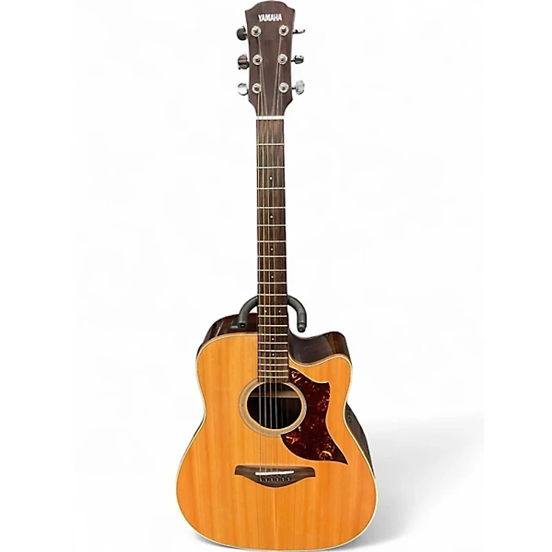 Used Yamaha A1R Natural Acoustic Electric Guitar
