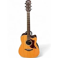 Used Yamaha A1R Natural Acoustic Electric Guitar