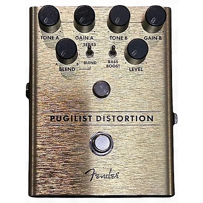 Used Fender PUGILIST DISTORTION Effect Pedal