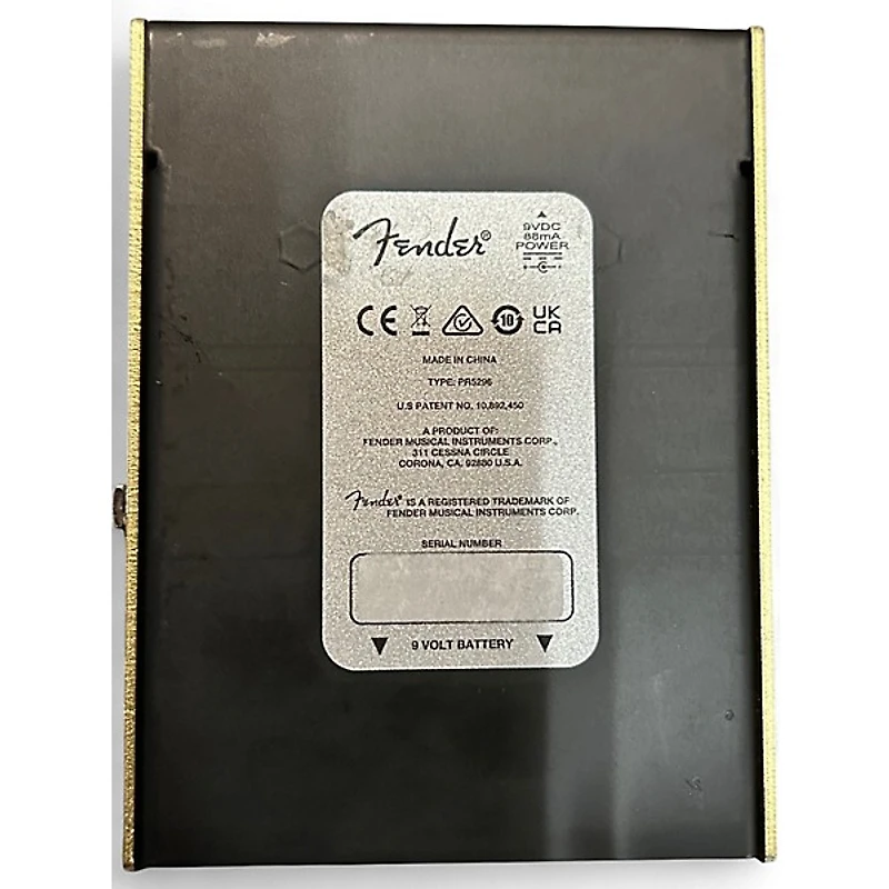 Used Fender PUGILIST DISTORTION Effect Pedal