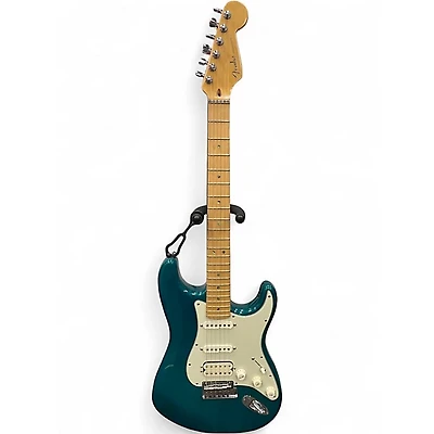 Used Fender American Deluxe Stratocaster Emerald Green Solid Body Electric Guitar