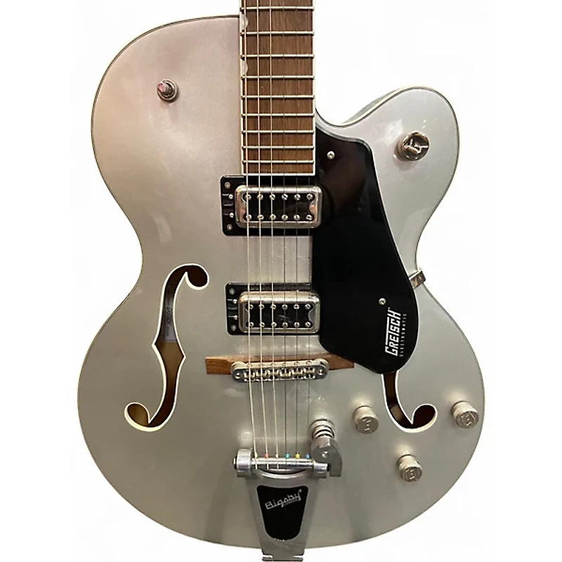 Used Gretsch Guitars G5420T Electromatic Silver Hollow Body Electric Guitar