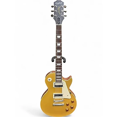 Used Epiphone Les Paul Traditional Pro IV Gold Solid Body Electric Guitar