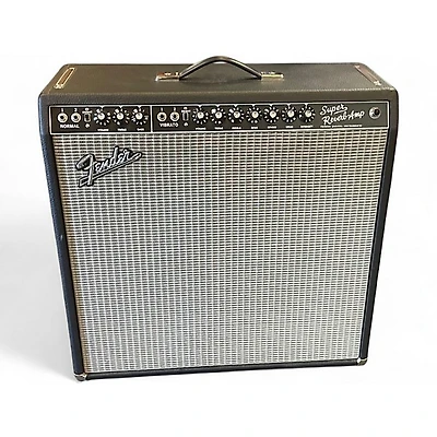 Used Fender 1965 Reissue Super Reverb 45W 4x10 Tube Guitar Combo Amp
