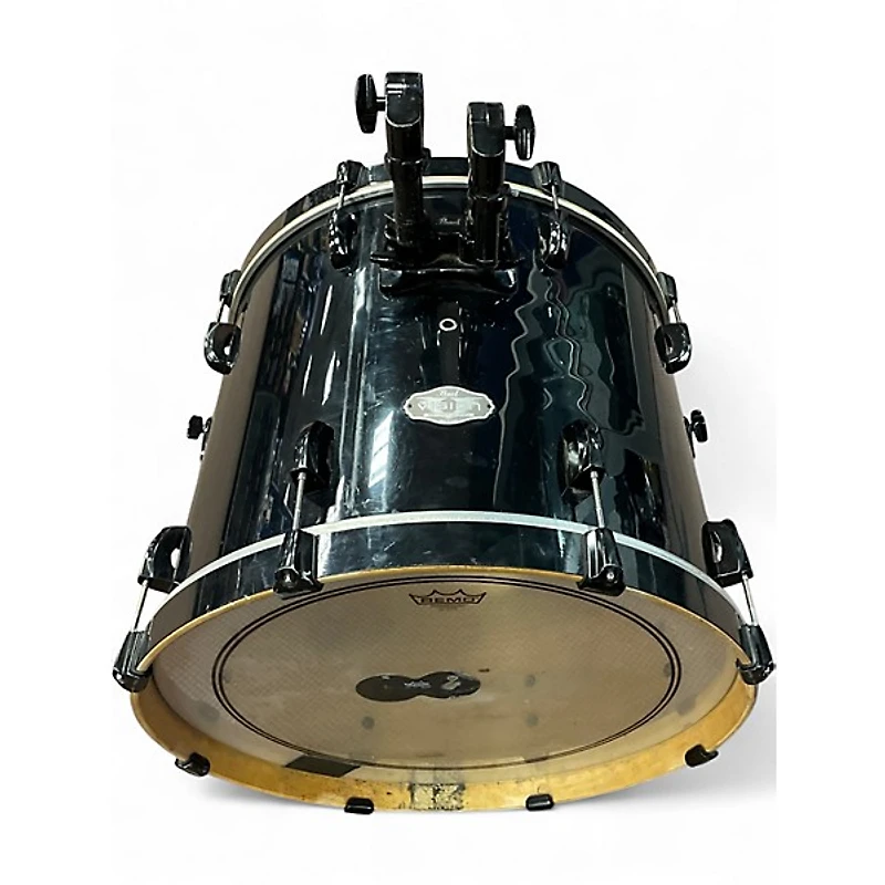 Used Pearl 5 Piece Vision Black Drum Kit
