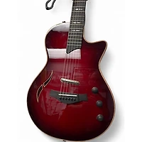 Used Taylor T5Z Pro Trans Red Acoustic Electric Guitar