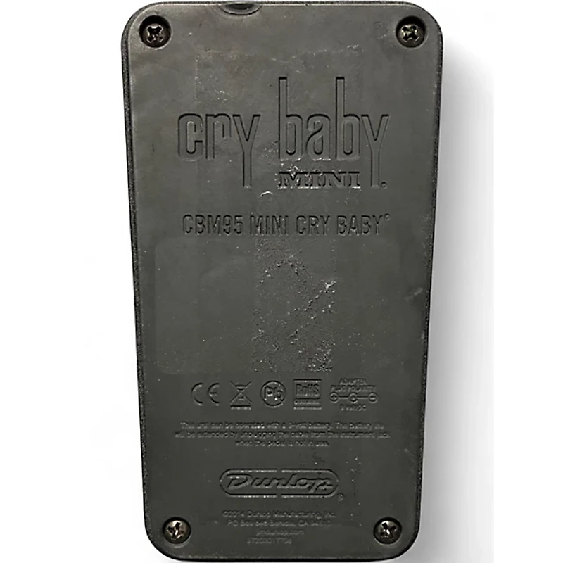 Used Dunlop CBM95 Cry Baby Mini Wah Effect Pedal