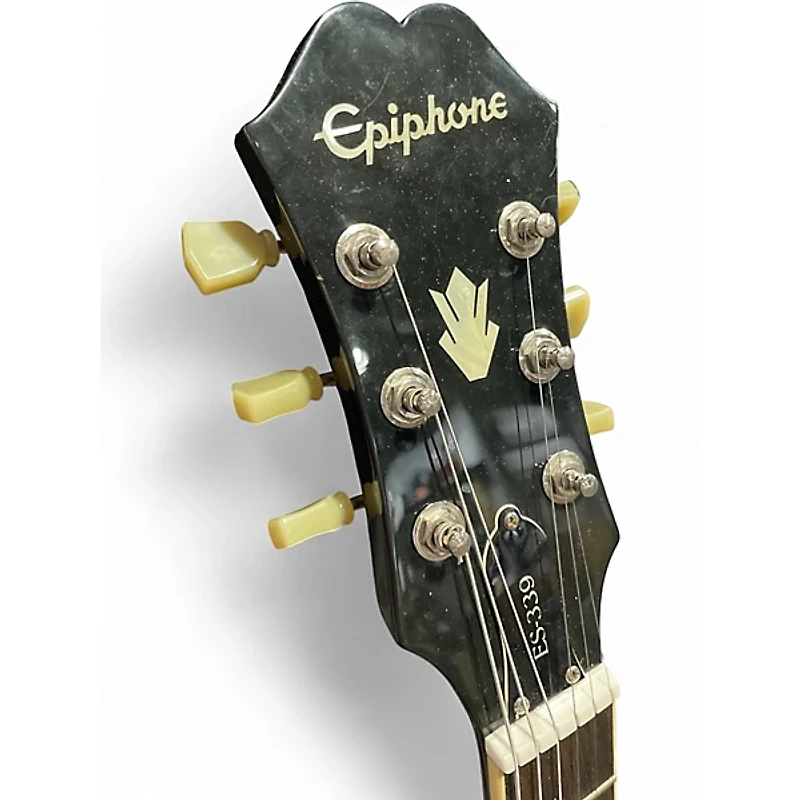 Used Epiphone ES339 Tobacco Burst Hollow Body Electric Guitar