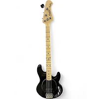 Used Sterling by Music Man Sub 4 Black Electric Bass Guitar